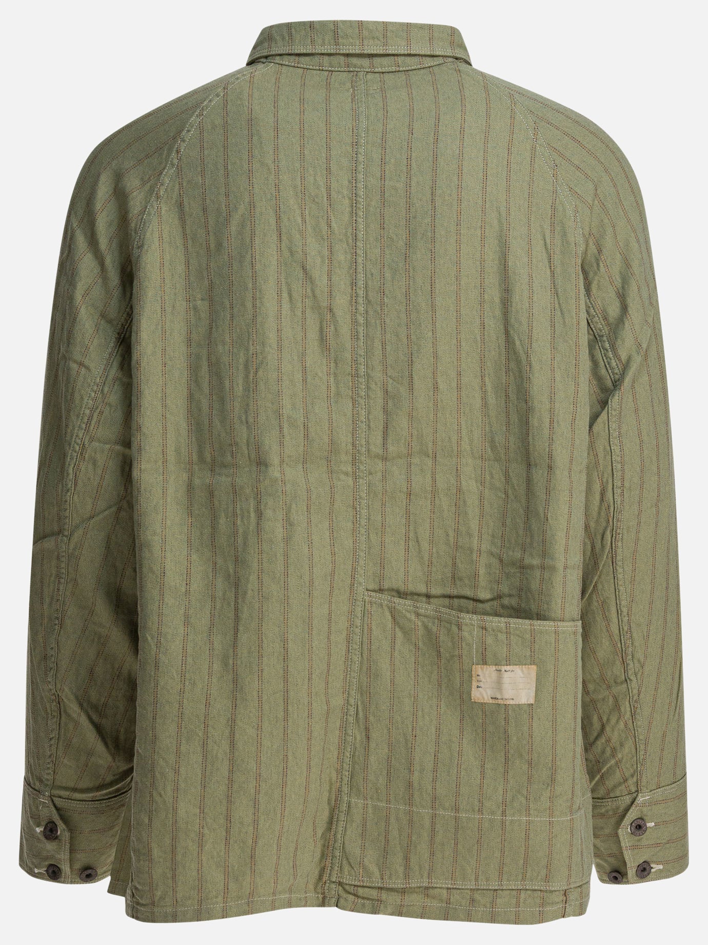 Giacche overshirt Striped  Verde - KAPITAL Uomo | PDP | VIETTI Online Store | Zoom-Modal_2

