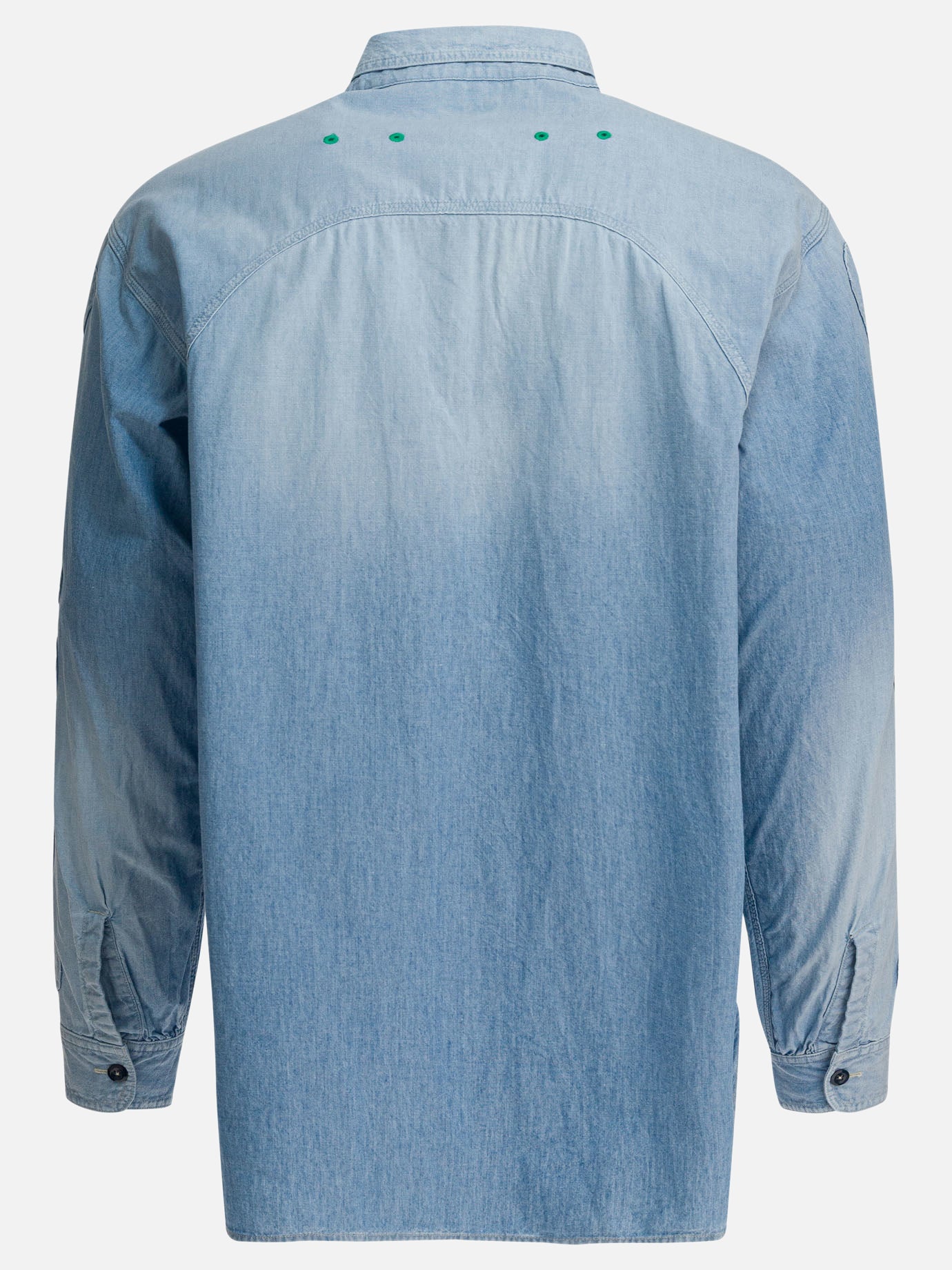 Casual shirts Solid colour  Light blue - KAPITAL Men | PDP | VIETTI Online Store | Zoom-Modal_2
