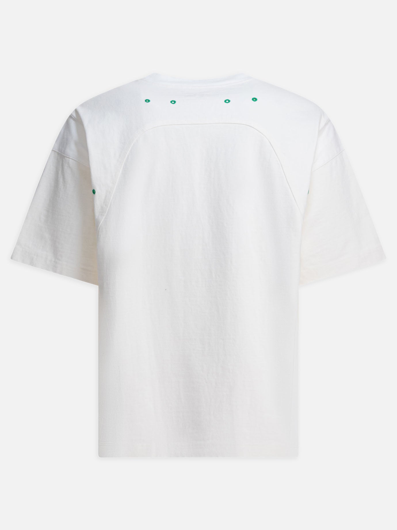 T-shirt girocollo Solid colour  Bianco - KAPITAL Uomo | PDP | VIETTI Online Store | Zoom-Modal_2
