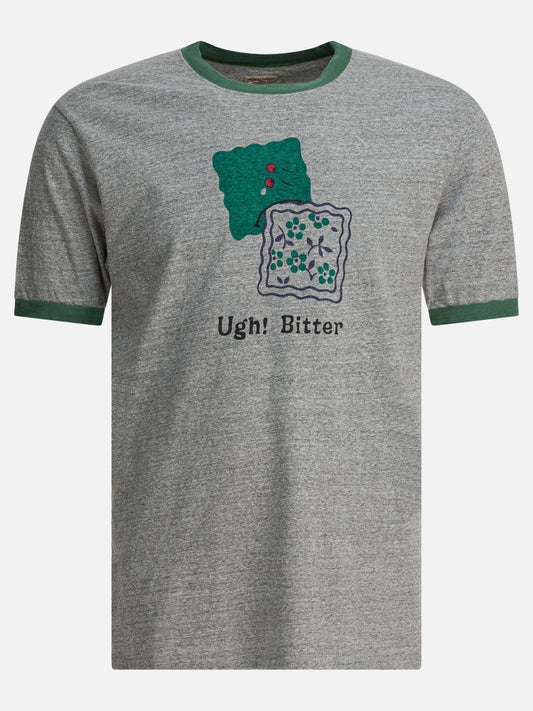 T-shirt girocollo Graphics  Grigio - KAPITAL Uomo | PLP | VIETTI Online Store 
