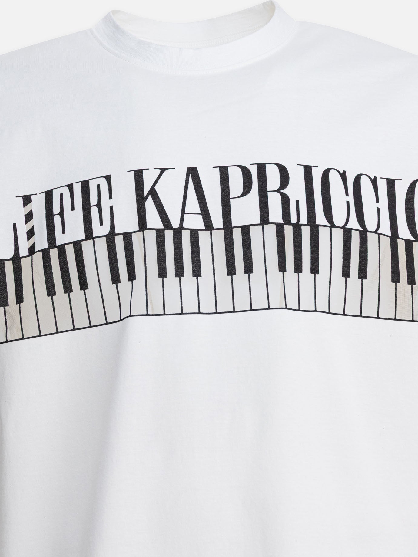 T-shirt girocollo Graphics  Bianco - KAPITAL Uomo | PDP | VIETTI Online Store | Zoom-Modal_3
