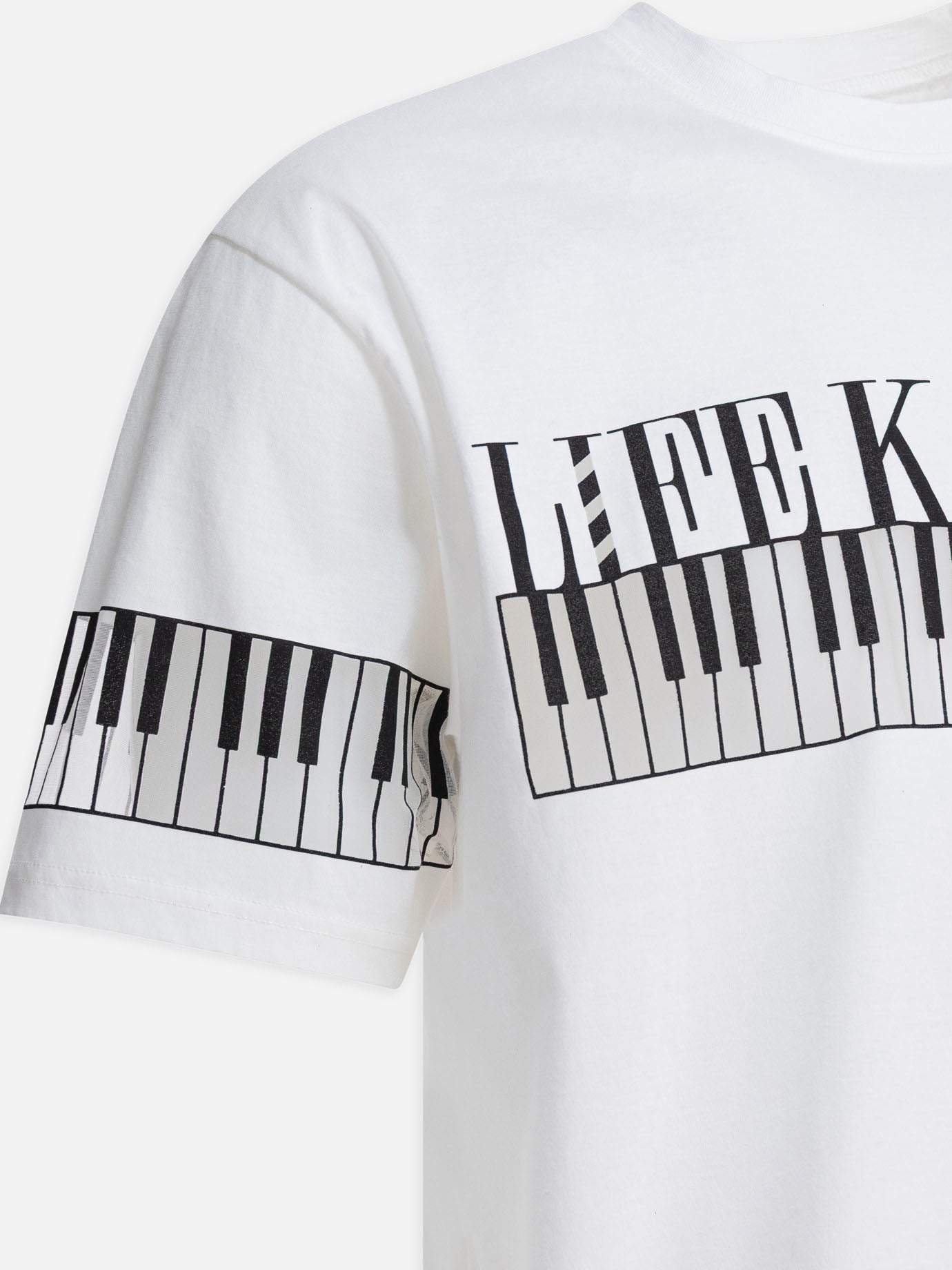 T-shirt girocollo Graphics  Bianco - KAPITAL Uomo | PDP | VIETTI Online Store | Zoom-Modal_4
