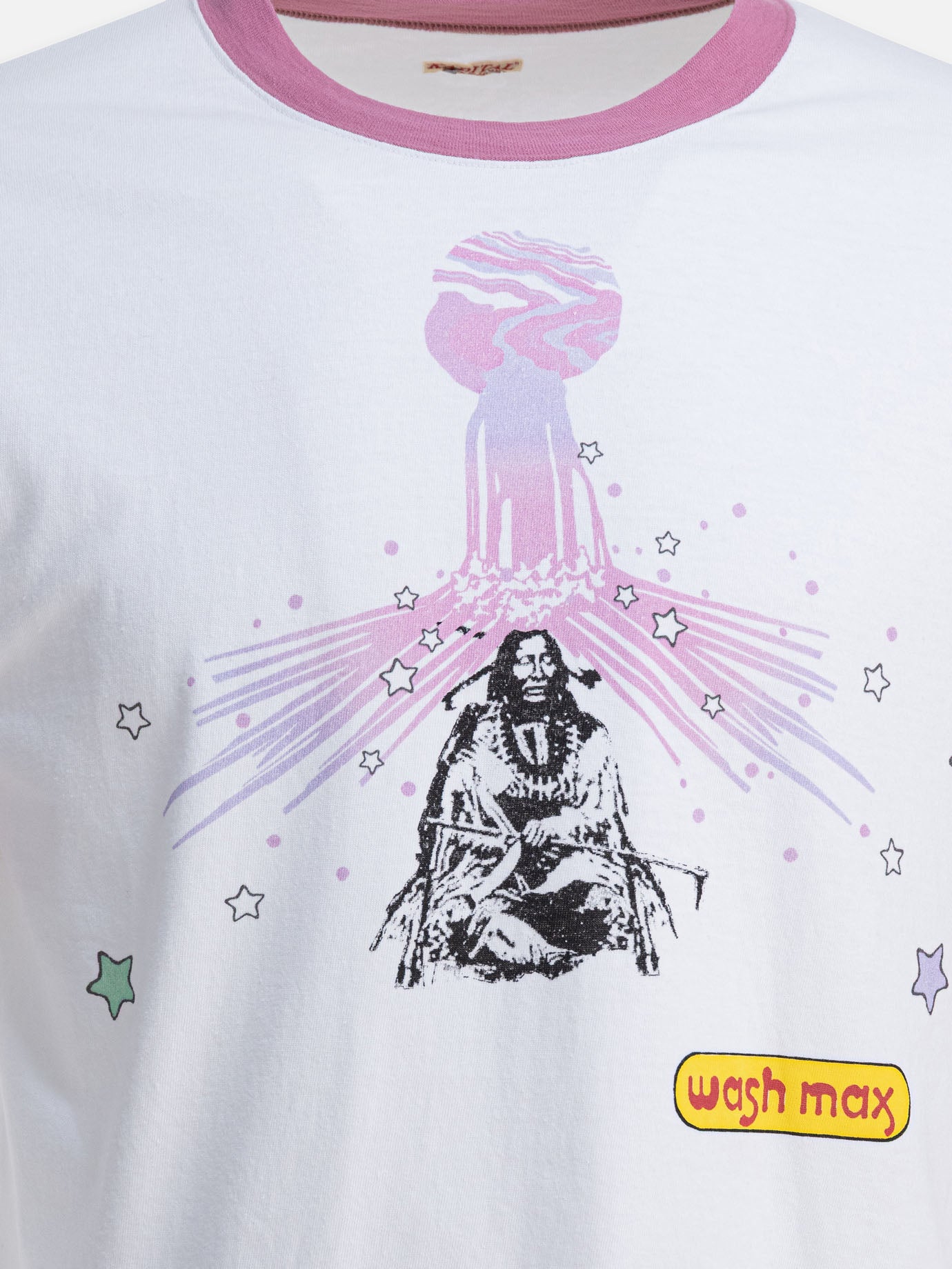 T-shirt girocollo Graphics  Bianco - KAPITAL Uomo | PDP | VIETTI Online Store | Zoom-Modal_4
