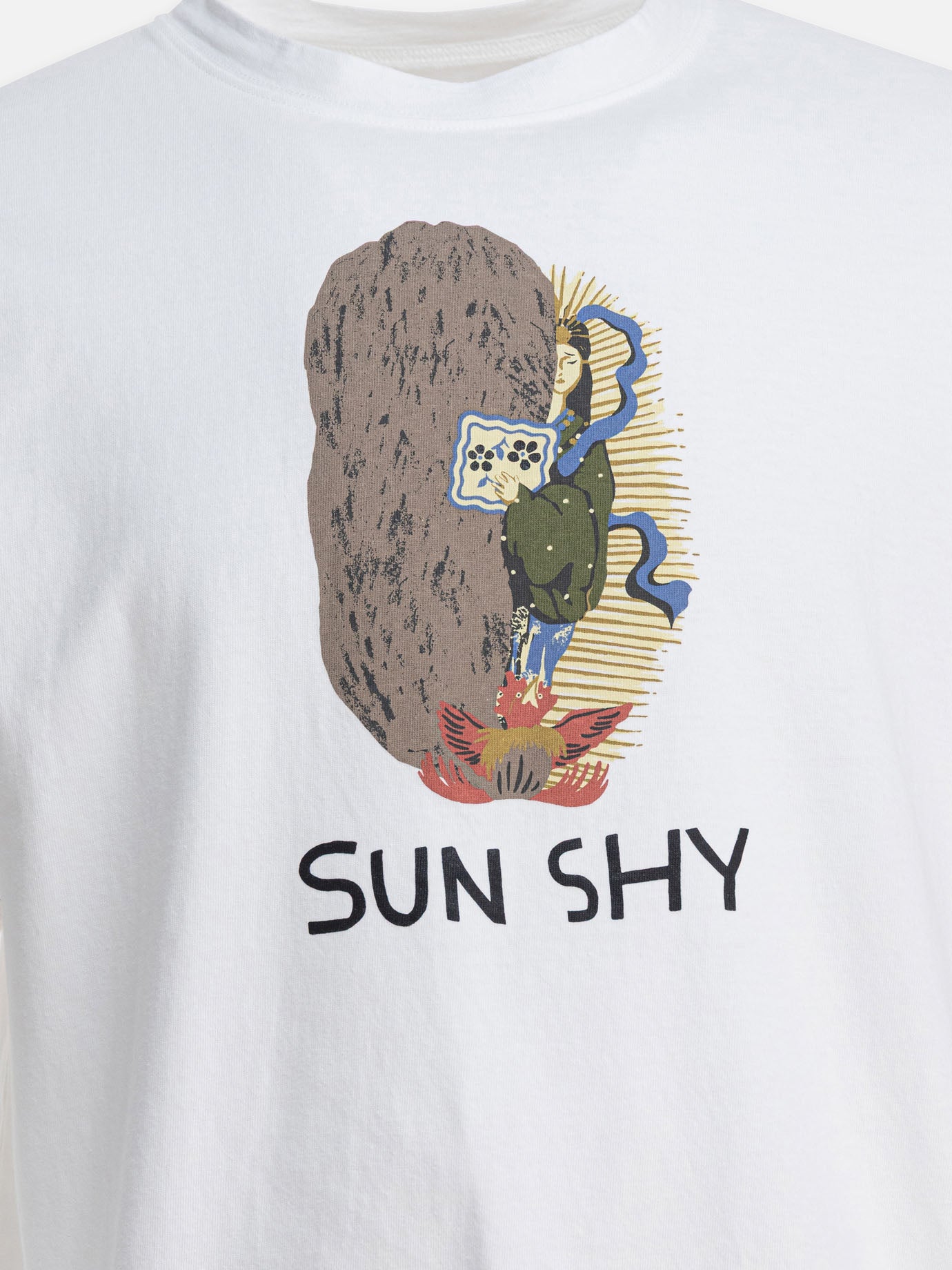 T-shirt girocollo Graphics  Bianco - KAPITAL Uomo | PDP | VIETTI Online Store | Zoom-Modal_3
