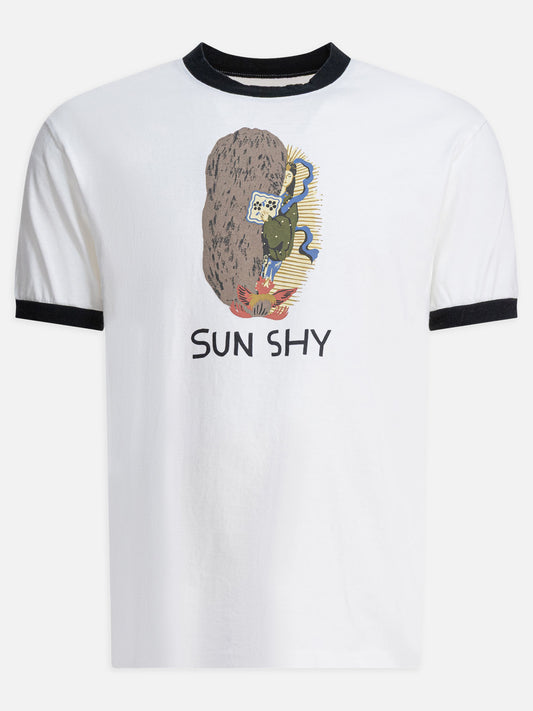 T-shirt girocollo Graphics  Bianco - KAPITAL Uomo | PLP | VIETTI Online Store 
