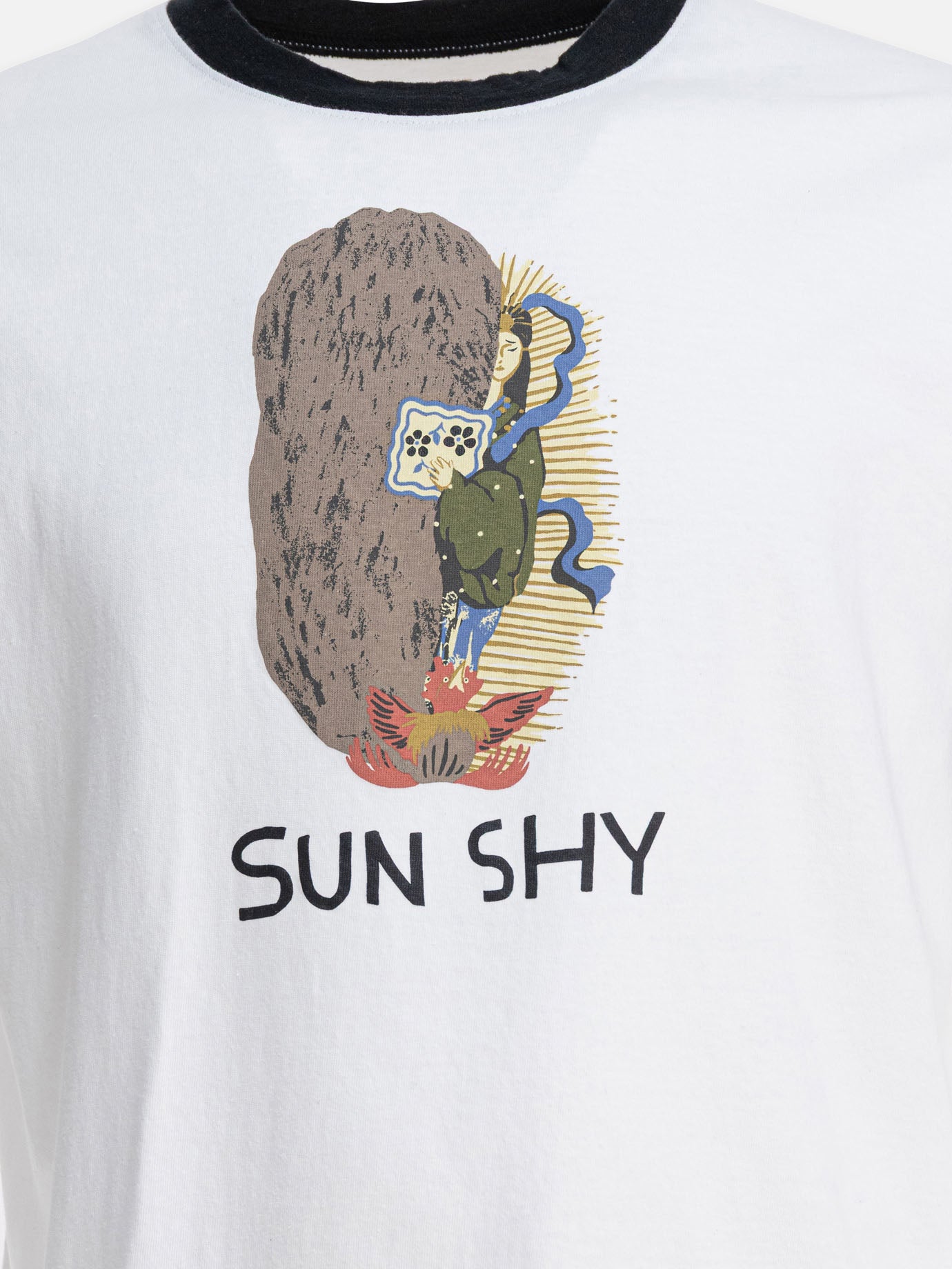 T-shirt girocollo Graphics  Bianco - KAPITAL Uomo | PDP | VIETTI Online Store | Zoom-Modal_3
