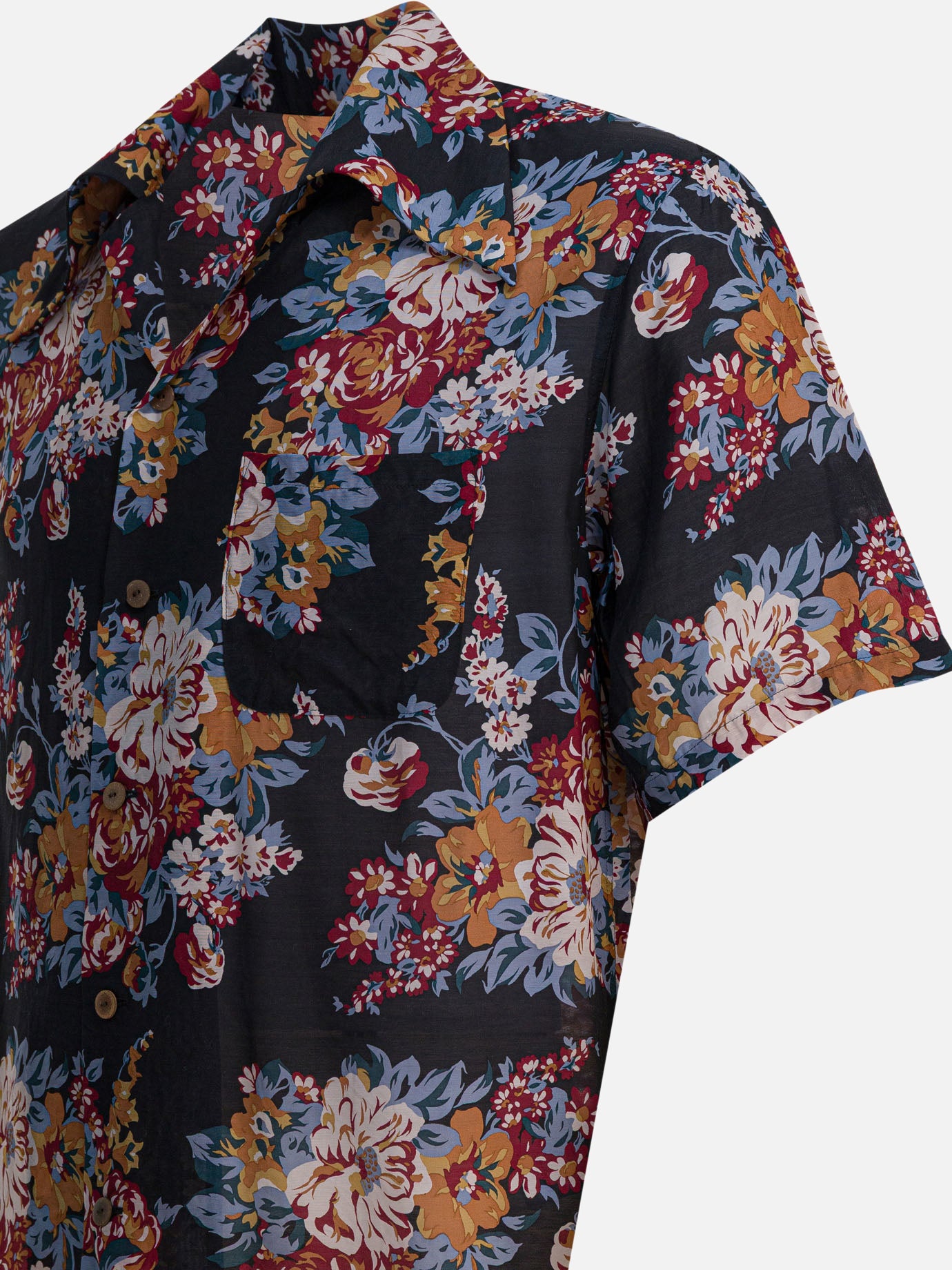 Camicie casual Floral  Nero - KAPITAL Uomo | PDP | VIETTI Online Store | thumbnail_4