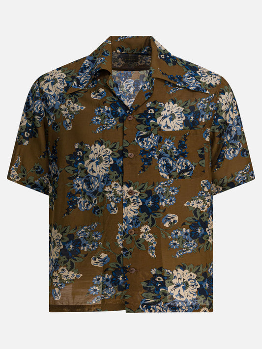 Camicie casual Floral  Verde - KAPITAL Uomo | PLP | VIETTI Online Store 
