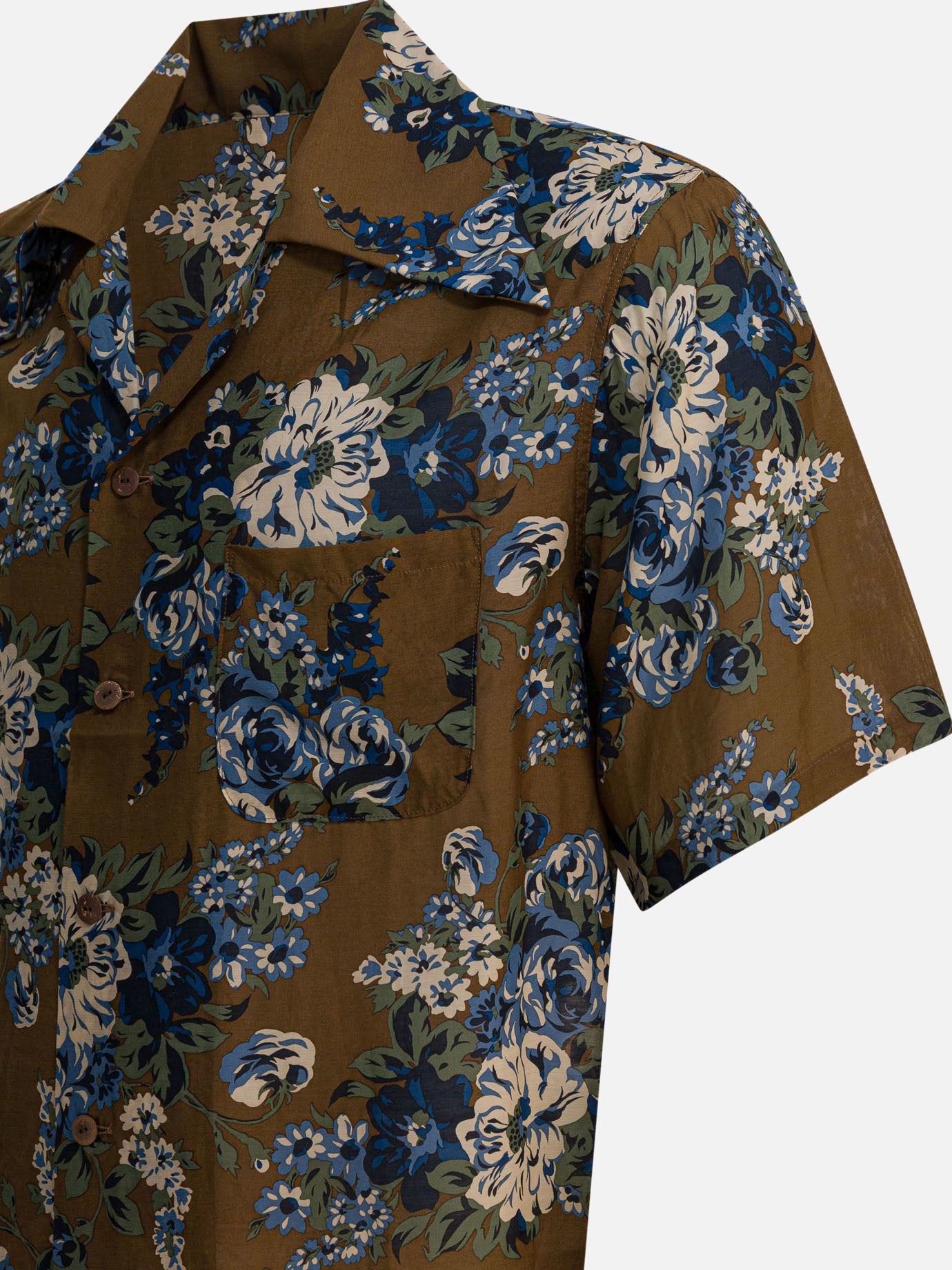 Camicie casual Floral  Verde - KAPITAL Uomo | PDP | VIETTI Online Store | Zoom-Modal_4
