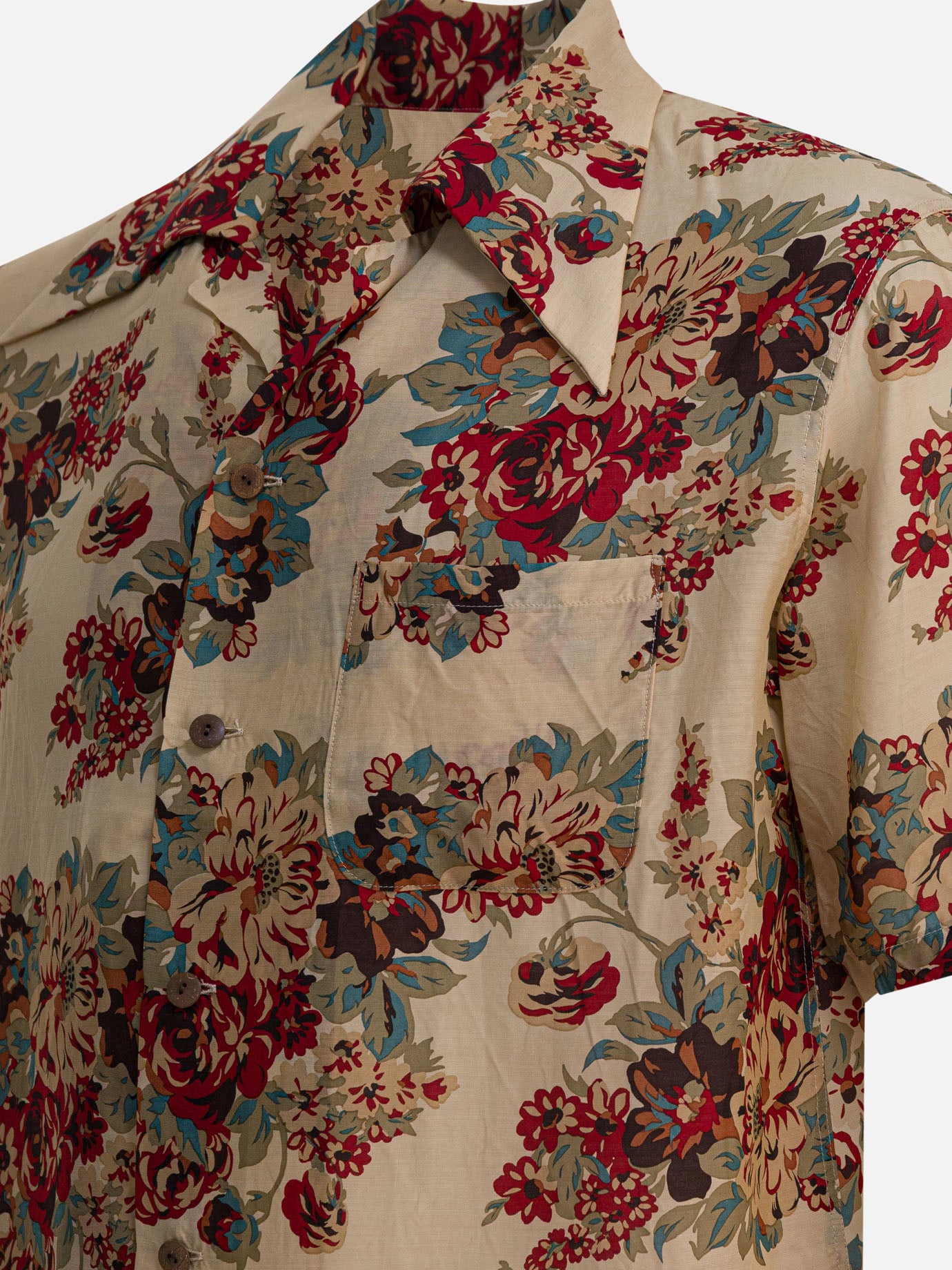 Camicie casual Floral  Beige - KAPITAL Uomo | PDP | VIETTI Online Store | thumbnail_3