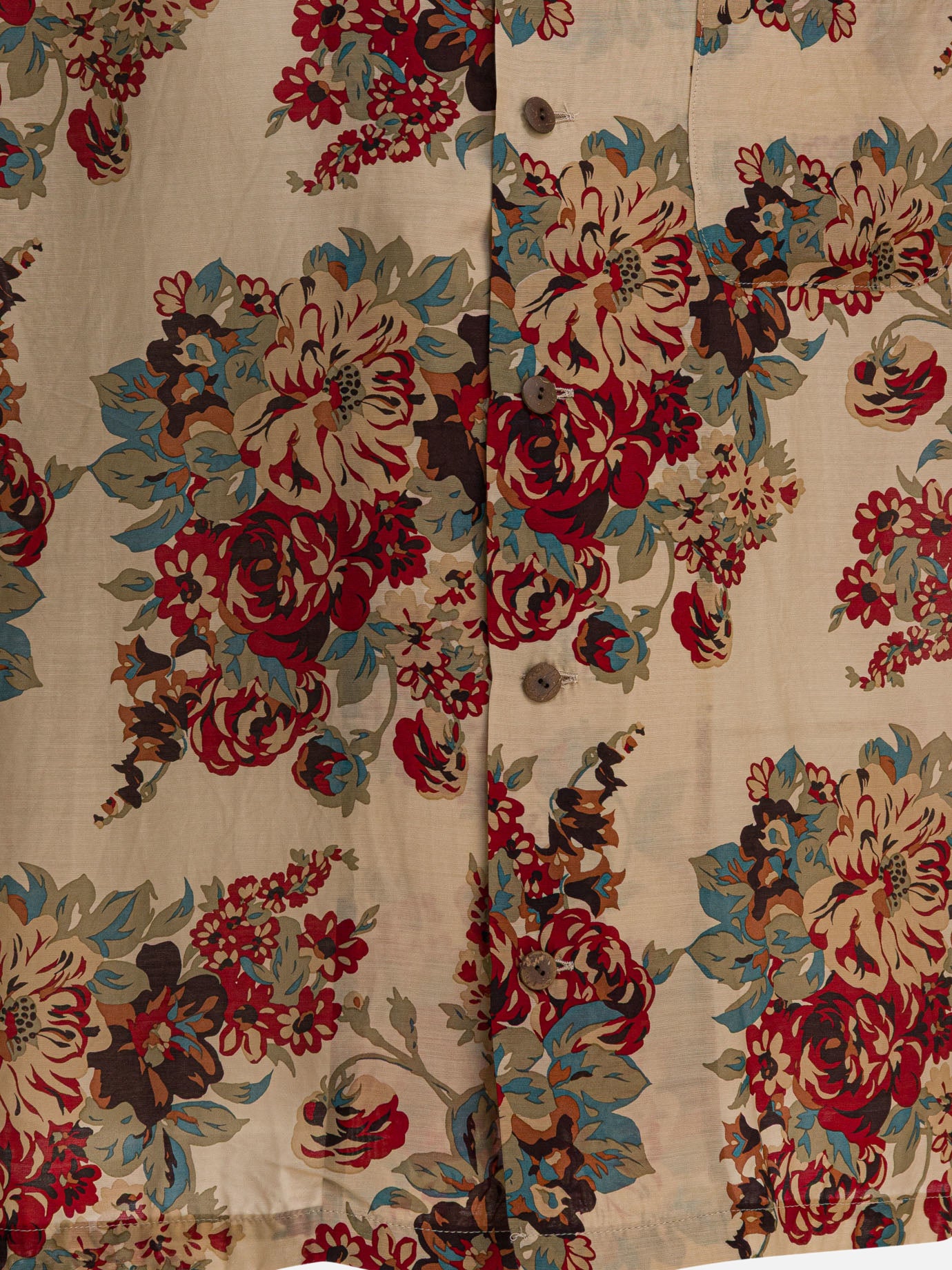 Camicie casual Floral  Beige - KAPITAL Uomo | PDP | VIETTI Online Store | Zoom-Modal_4
