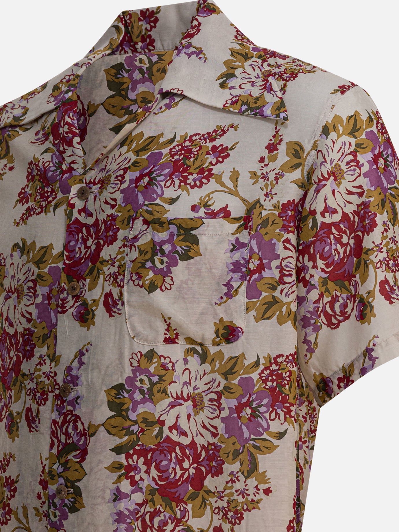 Camicie casual Floral  Rosa - KAPITAL Uomo | PDP | VIETTI Online Store | Zoom-Modal_4
