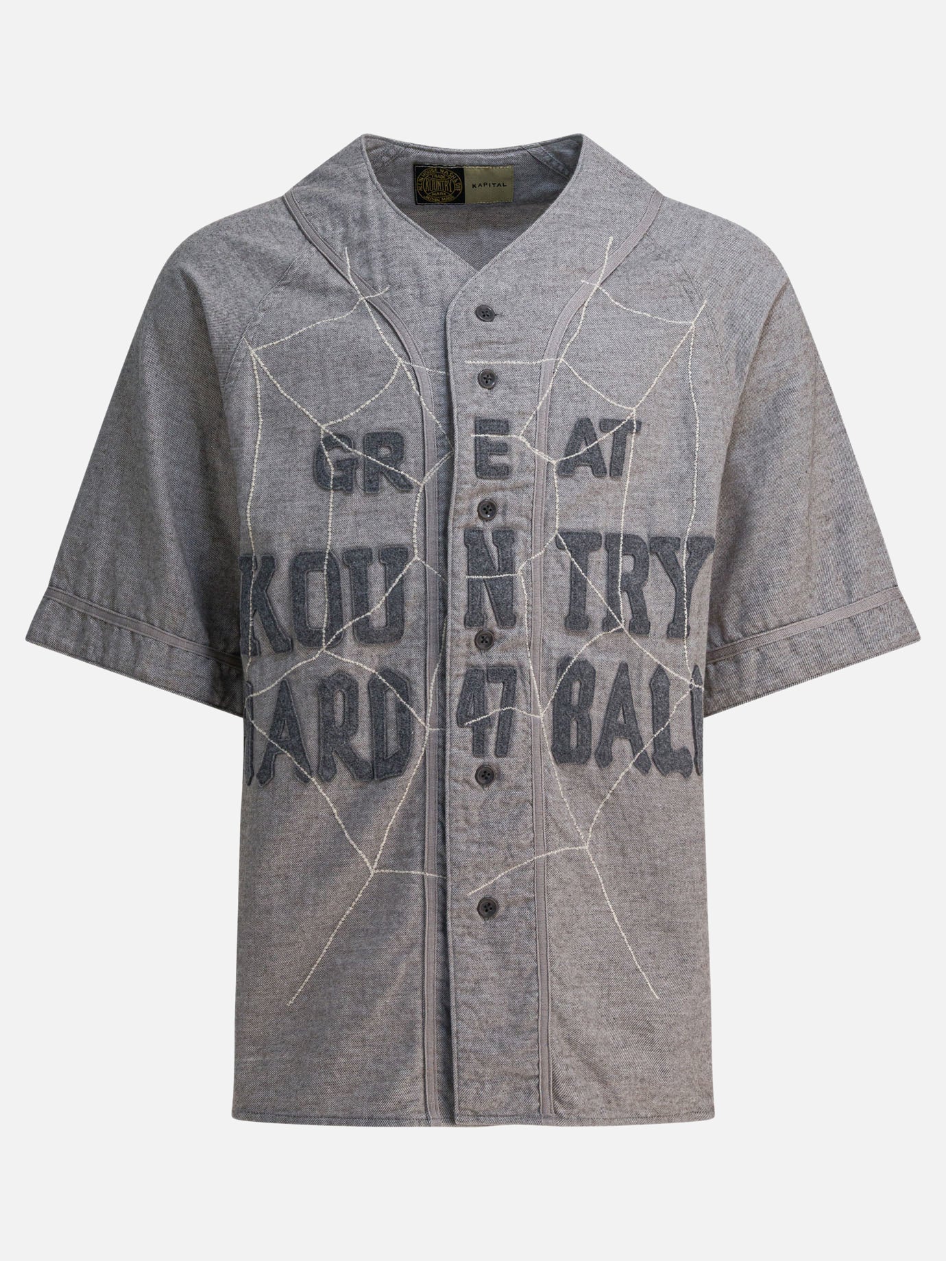 Camicie casual Graphics  Grigio - KAPITAL Uomo | PDP | VIETTI Online Store | Zoom-Modal

