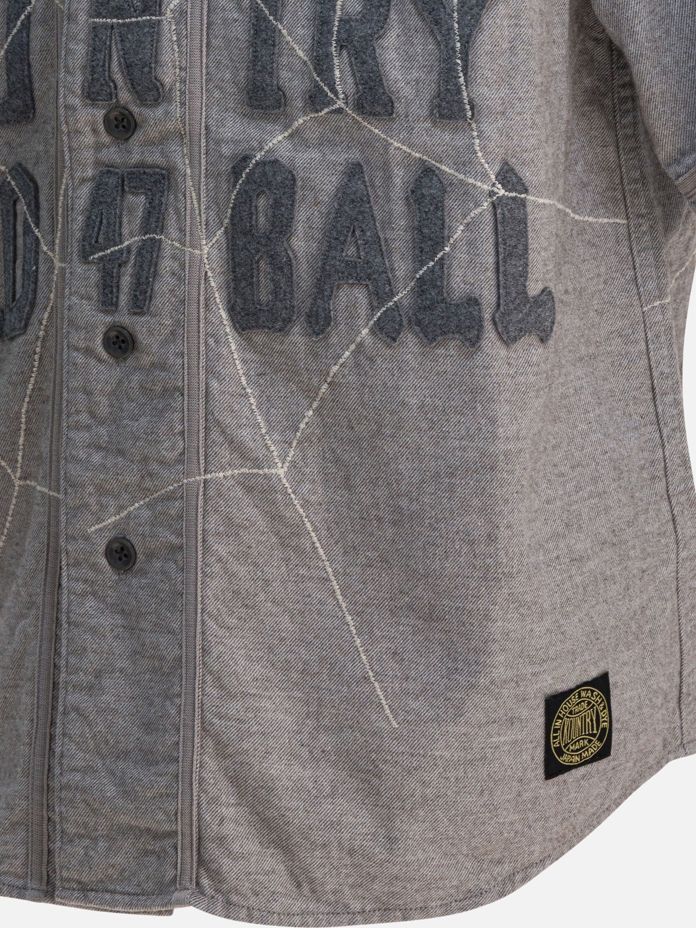 Camicie casual Graphics  Grigio - KAPITAL Uomo | PDP | VIETTI Online Store | thumbnail_4