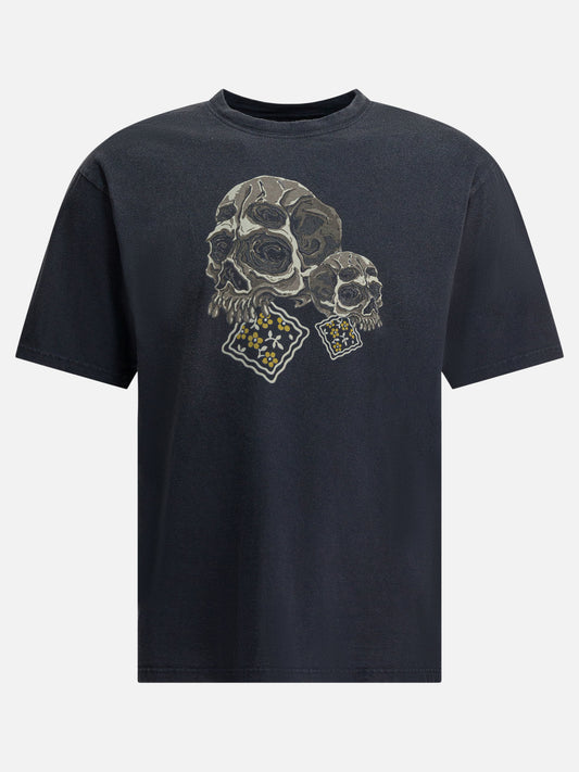 T-shirt girocollo Graphics  Nero - KAPITAL Uomo | PDP | VIETTI Online Store 
