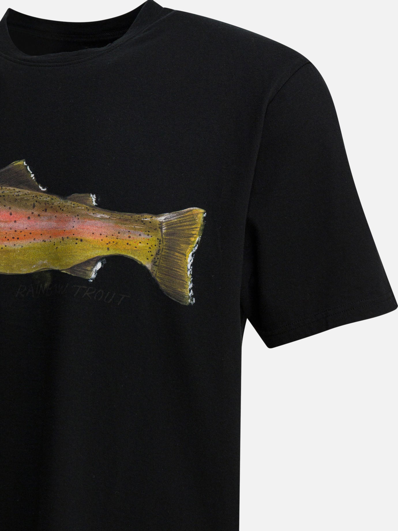 T-shirt girocollo Graphics  Nero - KAPITAL Uomo | PDP | VIETTI Online Store | thumbnail_4