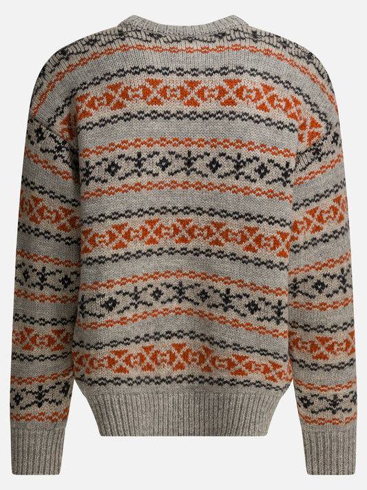 Maglioni girocollo Textured knit  Grigio - KAPITAL Uomo | PLP | VIETTI Online Store | 2
