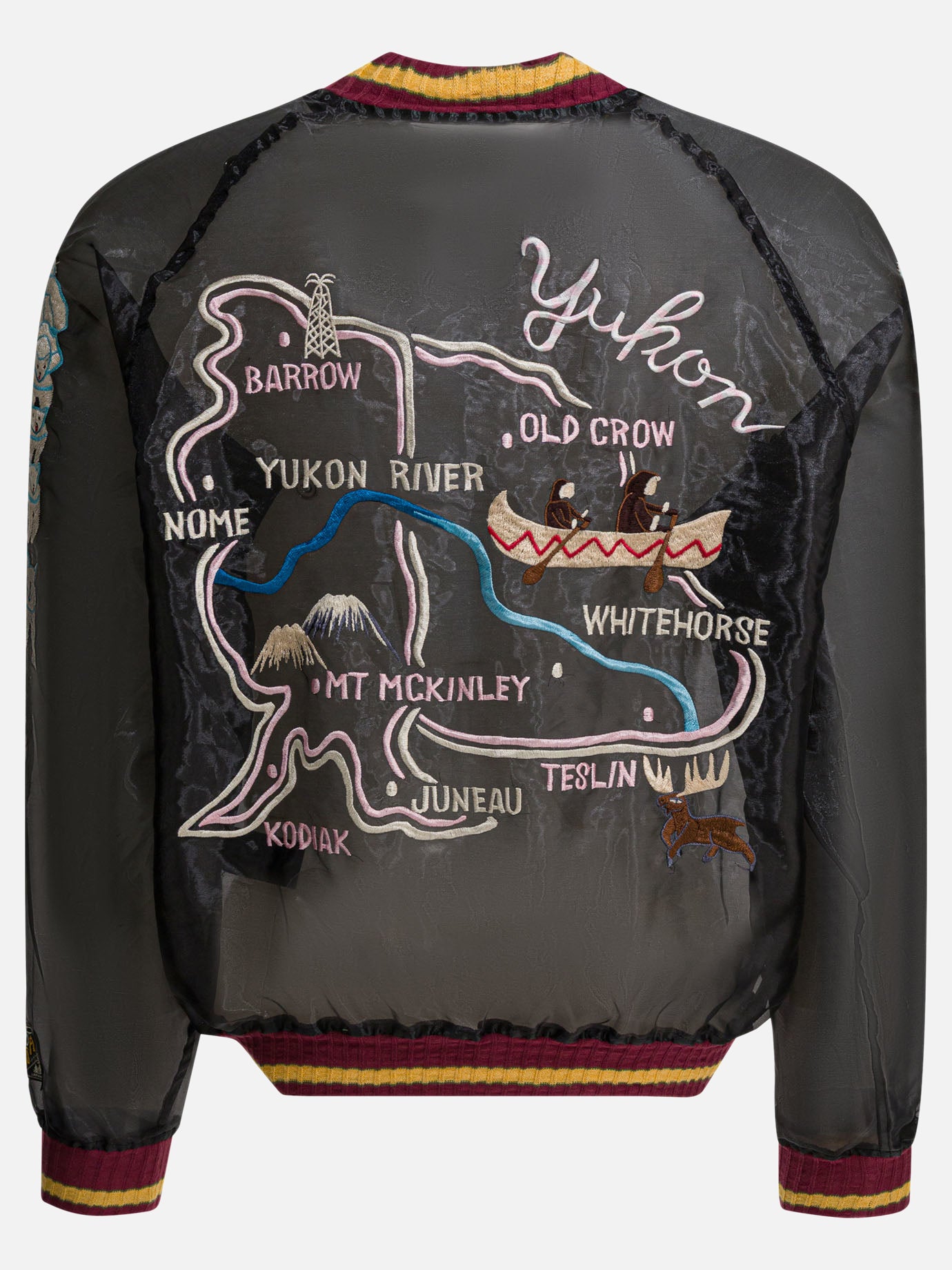 Bomber Embroidered  Nero - KAPITAL Uomo | PDP | VIETTI Online Store | Zoom-Modal_2
