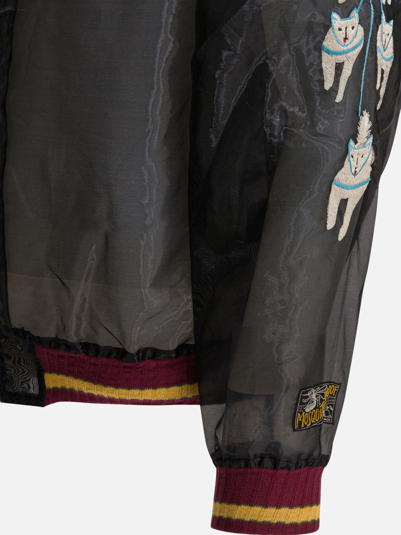 Bomber Embroidered  Nero - KAPITAL Uomo | PDP | VIETTI Online Store | thumbnail_4