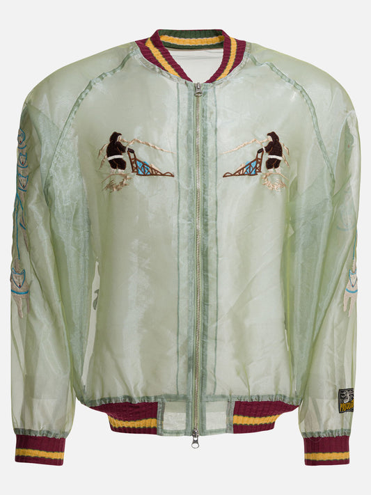 Bomber jackets Embroidered  Green - KAPITAL Men | PLP | VIETTI Online Store 
