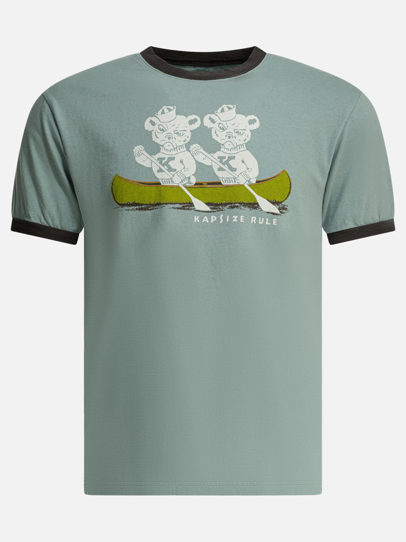 T-shirt girocollo Graphics  Blu - KAPITAL Uomo | PDP | VIETTI Online Store | Zoom-Modal
