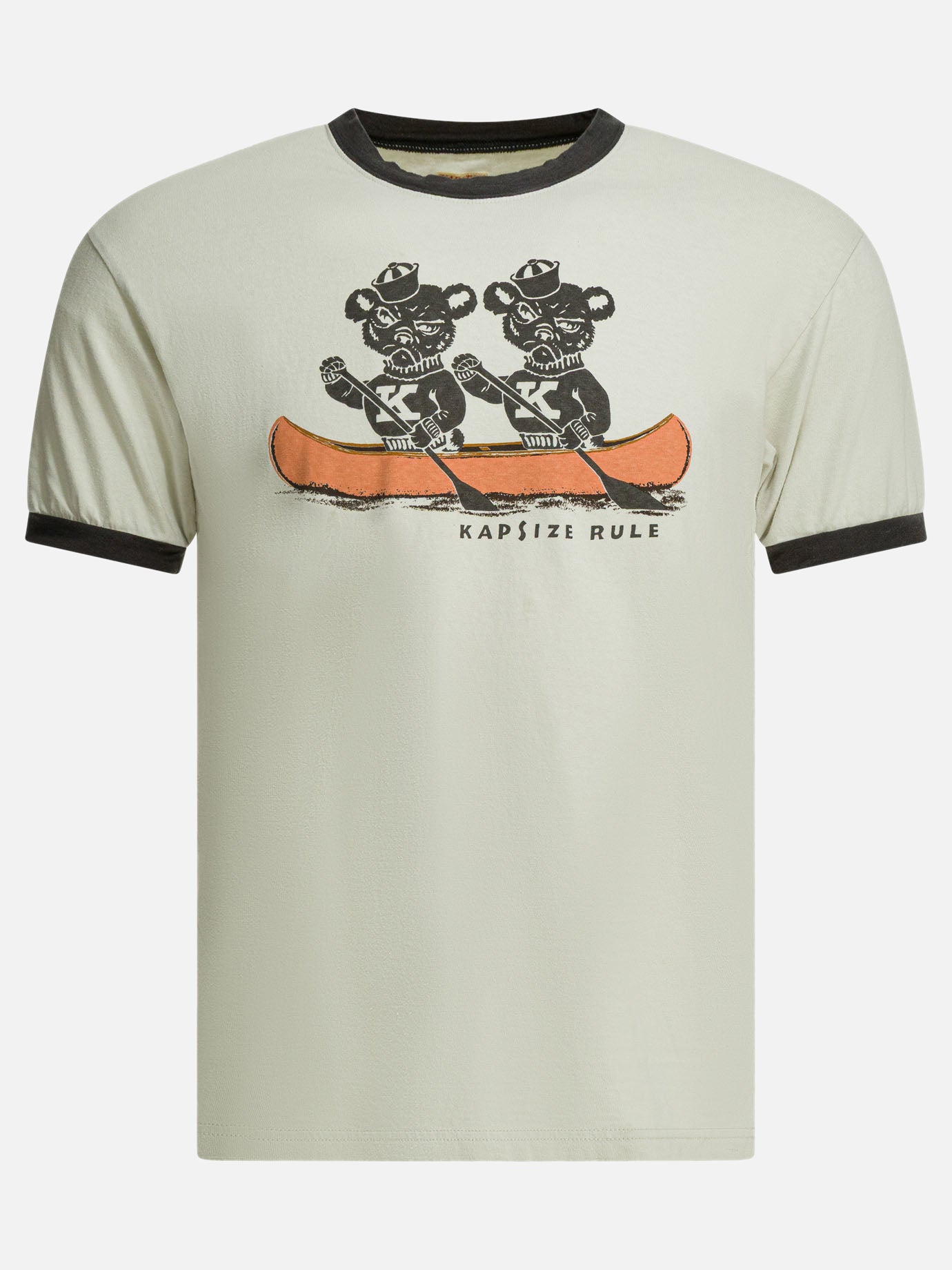 T-shirt girocollo Graphics  Grigio - KAPITAL Uomo | PDP | VIETTI Online Store | Zoom-Modal
