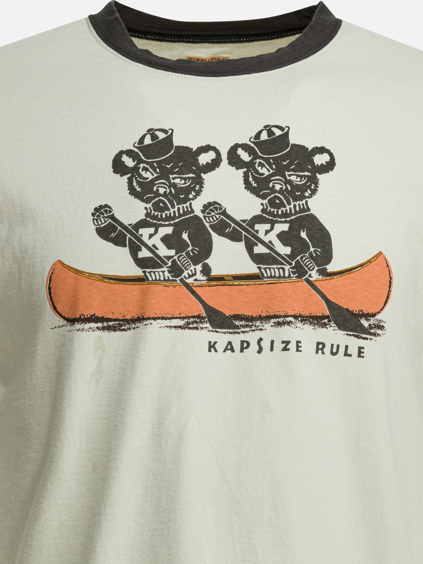T-shirt girocollo Graphics  Grigio - KAPITAL Uomo | PDP | VIETTI Online Store | Zoom-Modal_3
