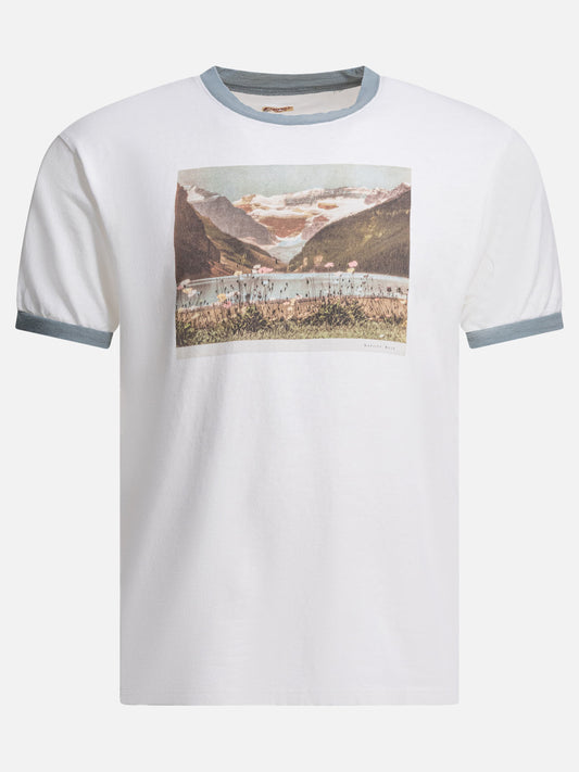 T-shirt girocollo Graphics  Bianco - KAPITAL Uomo | PDP | VIETTI Online Store 
