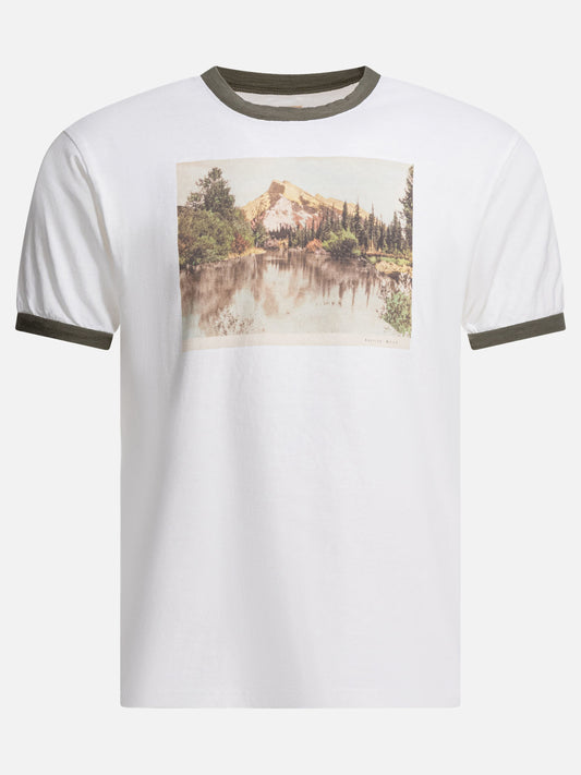 T-shirt girocollo Stampa  Bianco - KAPITAL Uomo | PDP | VIETTI Online Store 
