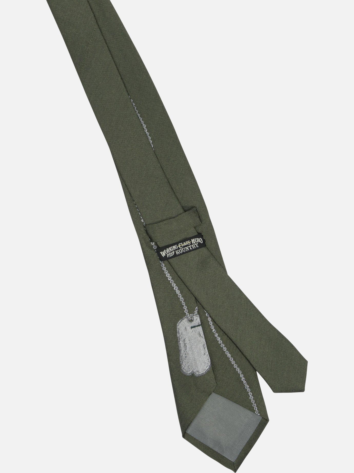 Cravatte 100% silk  Beige - KAPITAL Uomo | PDP | VIETTI Online Store | Zoom-Modal_2
