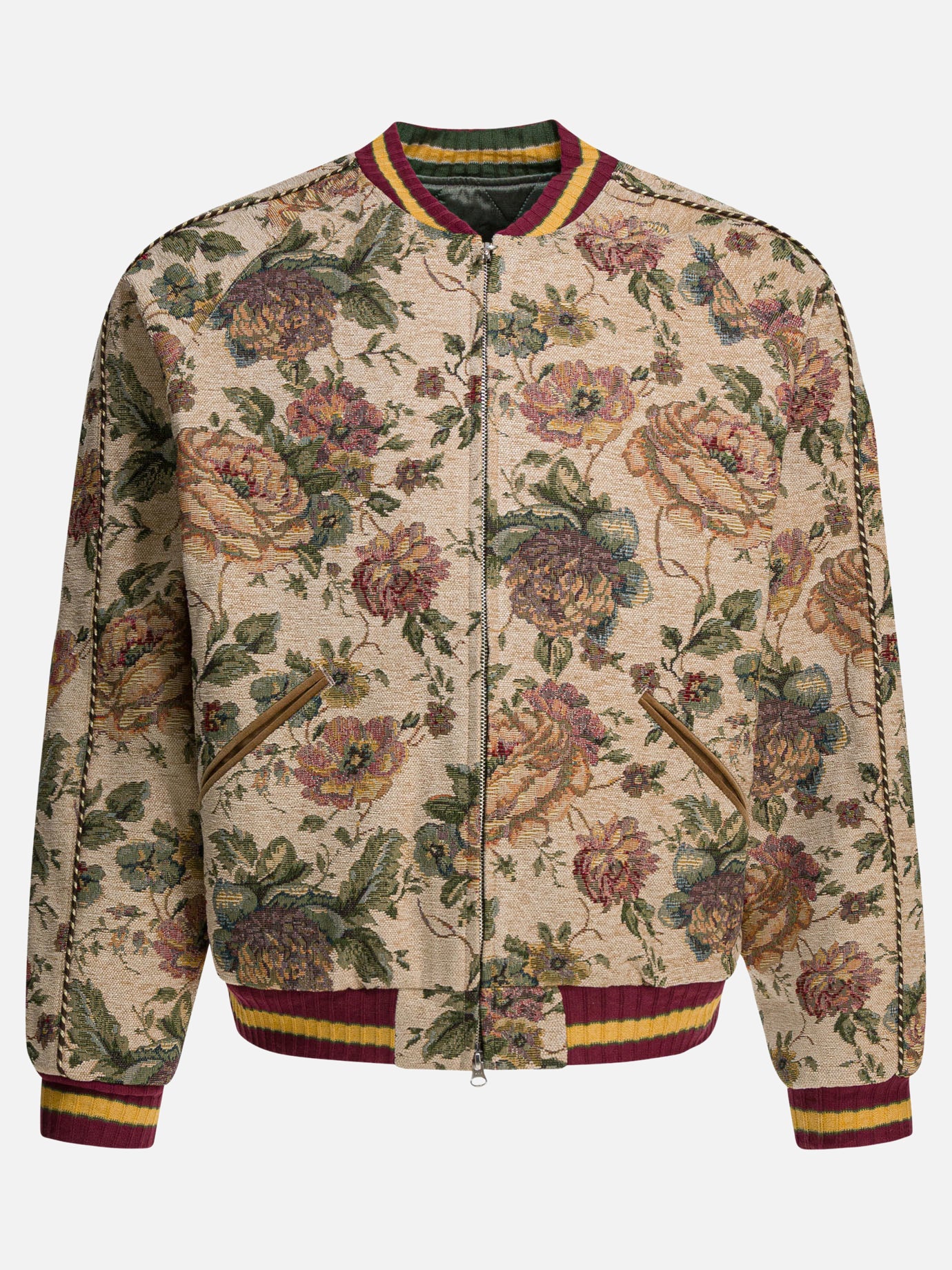 Bomber Floral  Beige - KAPITAL Uomo | PDP | VIETTI Online Store | Zoom-Modal
