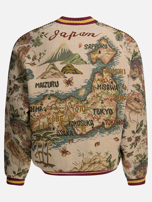 Bomber jackets Floral  Beige - KAPITAL Men | PLP | VIETTI Online Store | 2
