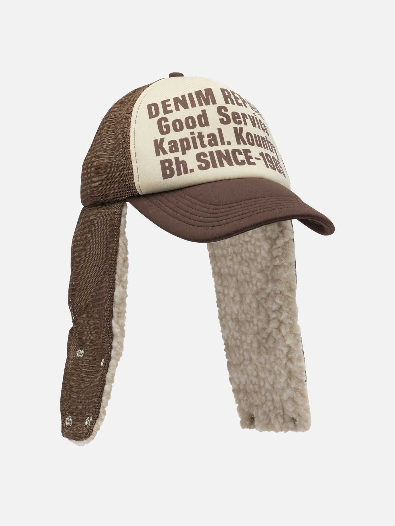 Cappelli trucker 100% polyester  Marrone - KAPITAL Uomo | PDP | VIETTI Online Store | thumbnail_2