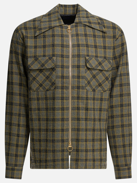 Giacche overshirt Check  Giallo - KAPITAL Uomo | VIETTI Online Store 
