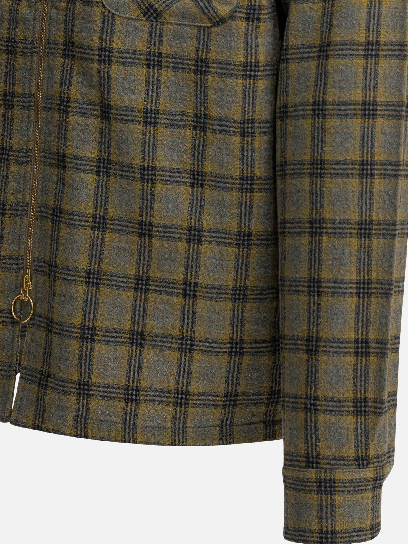 Giacche overshirt Check  Giallo - KAPITAL Uomo | PDP | VIETTI Online Store | thumbnail_4