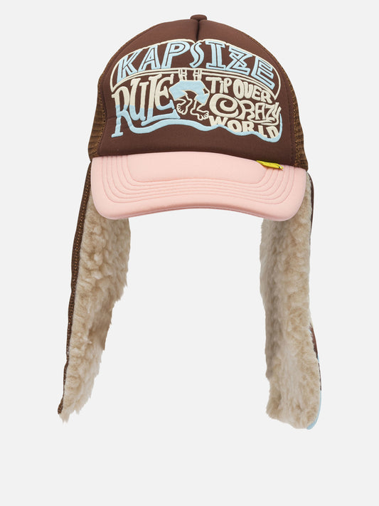 Cappelli trucker 100% polyester  Marrone - KAPITAL Uomo | PLP | VIETTI Online Store 
