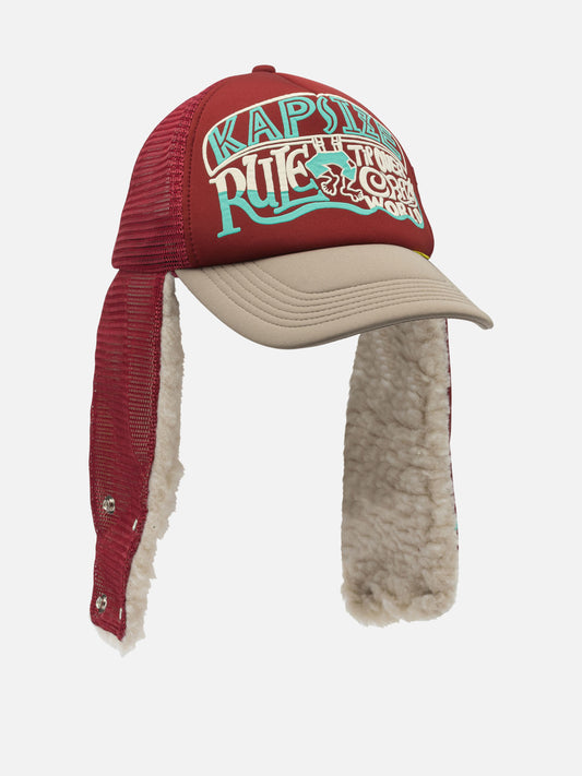 Cappelli trucker 100% polyester  Bordeaux - KAPITAL Uomo | PLP | VIETTI Online Store | 2
