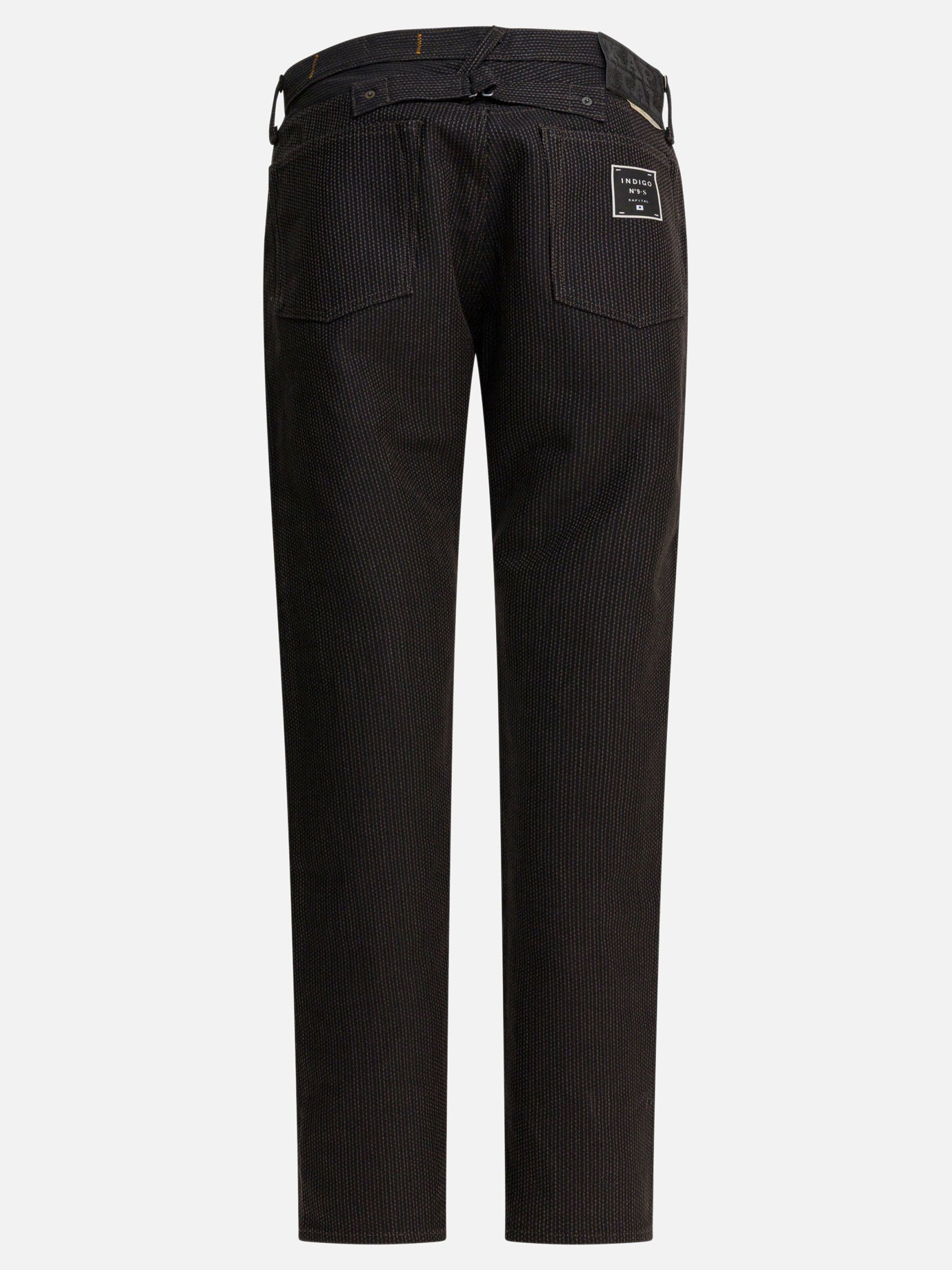 Straight-leg jeans Solid colour  Black - KAPITAL Men | PDP | VIETTI Online Store | Zoom-Modal_2
