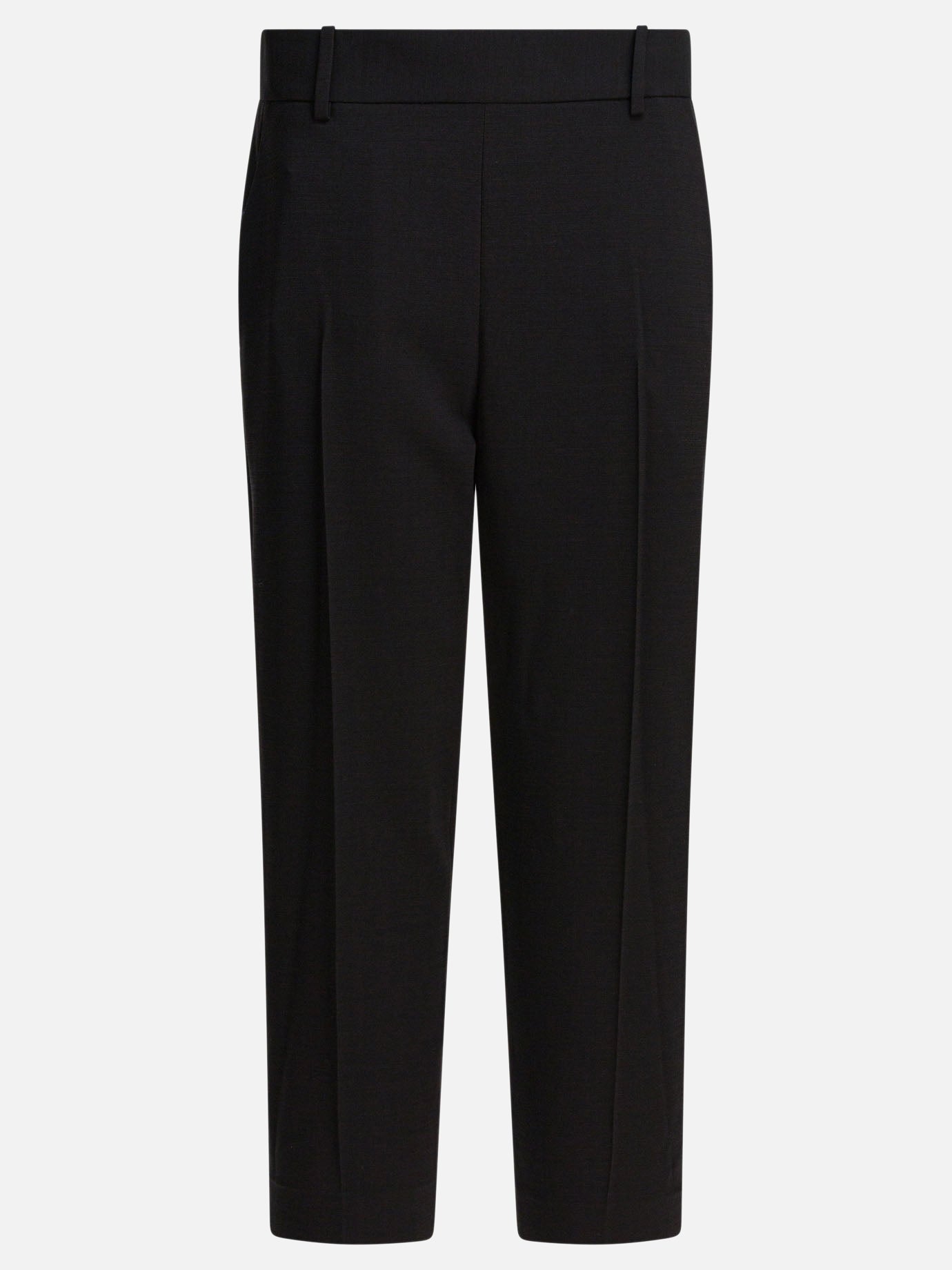 Pantaloni casual Solid colour  Nero - Khaite Donna | PDP | VIETTI Online Store | Zoom-Modal
