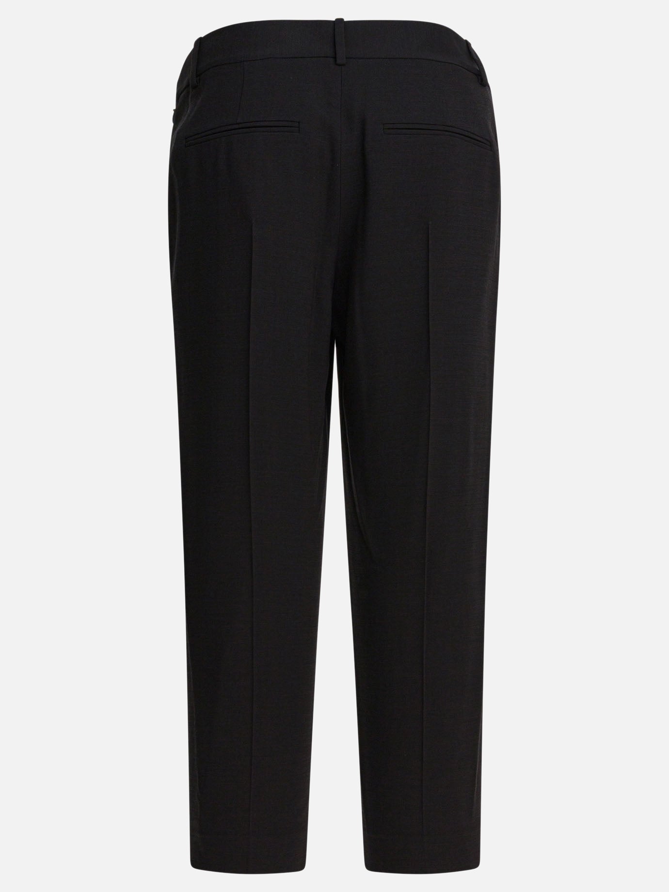 Pantaloni casual Solid colour  Nero - Khaite Donna | PDP | VIETTI Online Store | thumbnail_2