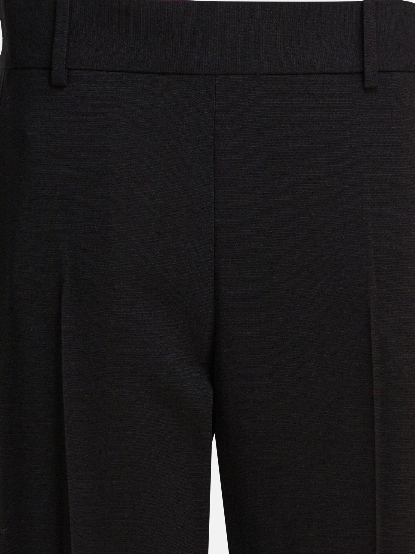 Pantaloni casual Solid colour  Nero - Khaite Donna | PDP | VIETTI Online Store | thumbnail_3
