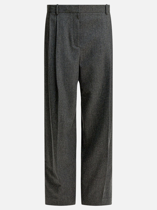 Pantaloni casual Pinstriped  Grigio - Khaite Donna | PLP | VIETTI Online Store 
