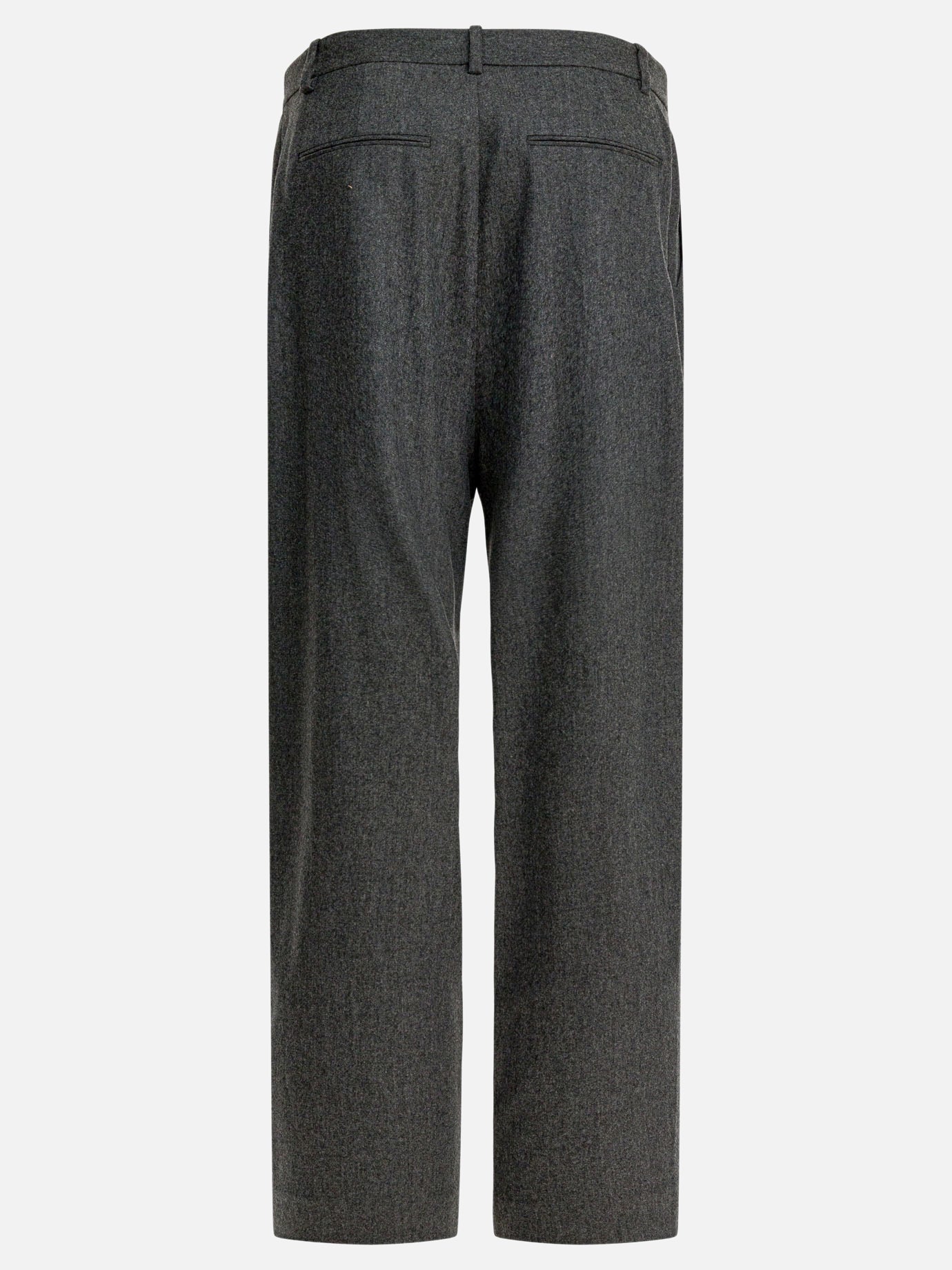 Leisure trousers Pinstriped  Grey - Khaite Women | PDP | VIETTI Online Store | thumbnail_2