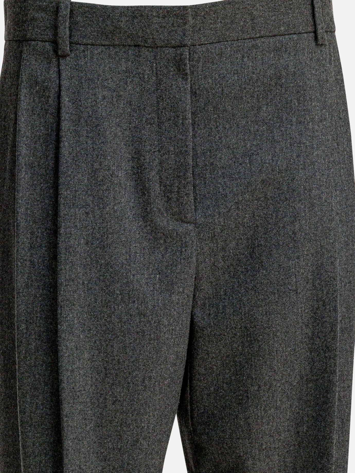 Leisure trousers Pinstriped  Grey - Khaite Women | PDP | VIETTI Online Store | thumbnail_3