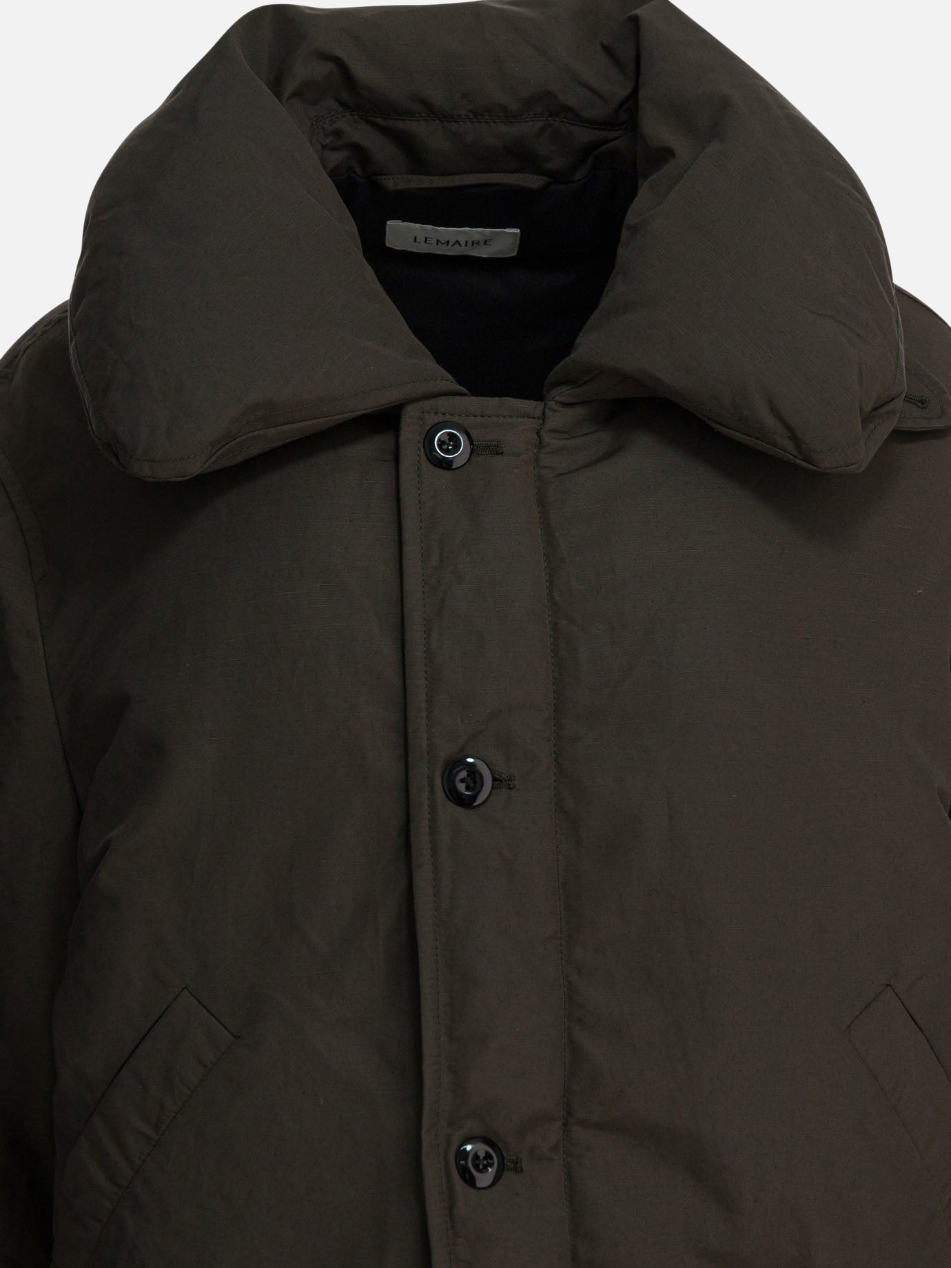 Down jackets Solid colour  Brown - Lemaire Women | PDP | VIETTI Online Store | thumbnail_3