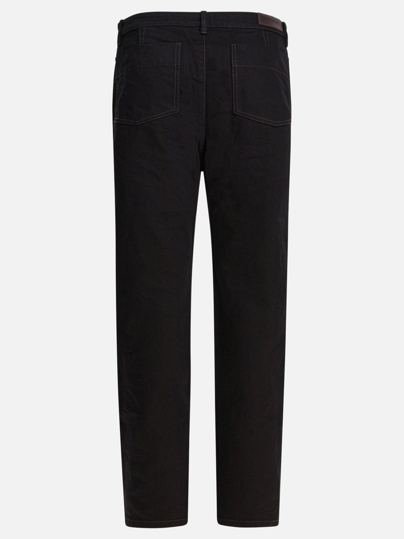 Jeans a gamba dritta Solid colour  Nero - Lemaire Donna | PDP | VIETTI Online Store | thumbnail_2