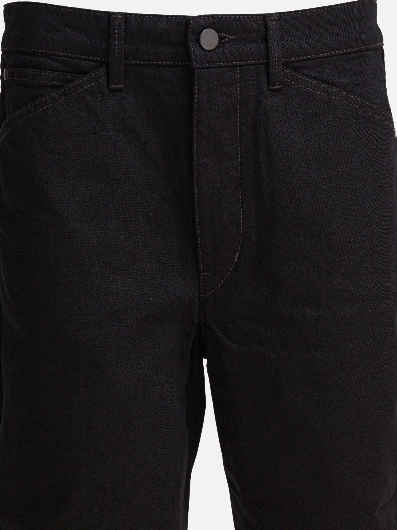 Jeans a gamba dritta Solid colour  Nero - Lemaire Donna | PDP | VIETTI Online Store | Zoom-Modal_3
