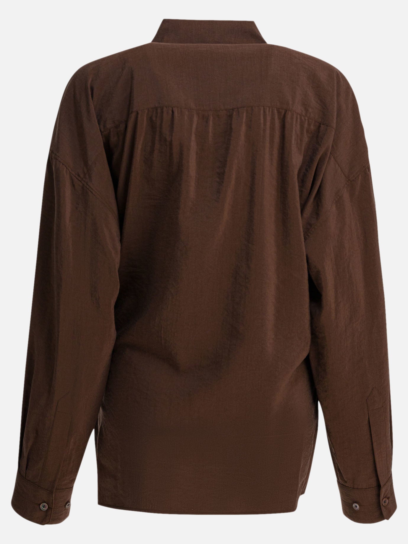 Casual shirts Solid colour  Brown - Lemaire Women | PDP | VIETTI Online Store | Zoom-Modal_2
