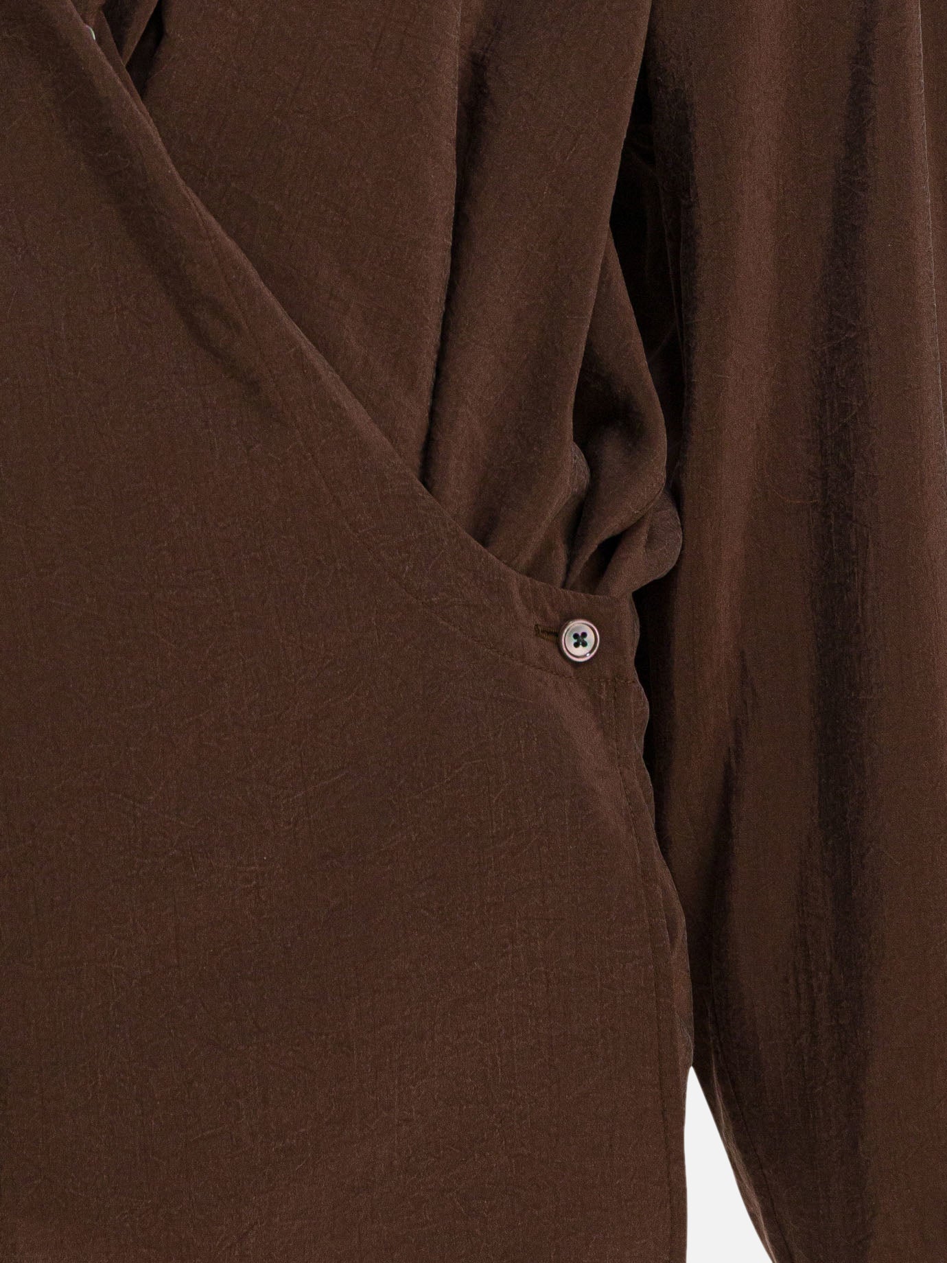 Casual shirts Solid colour  Brown - Lemaire Women | PDP | VIETTI Online Store | Zoom-Modal_4
