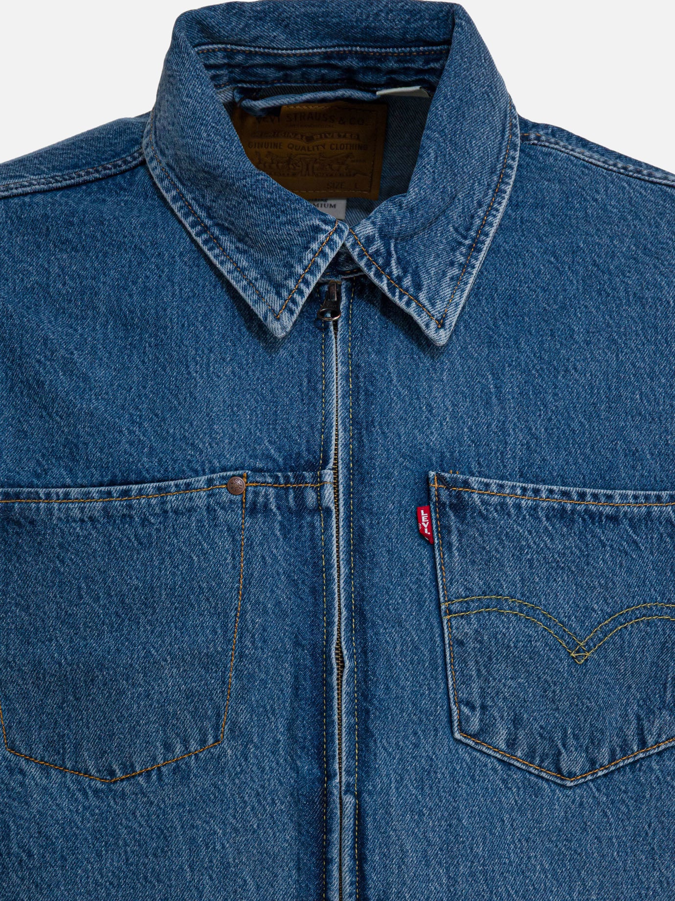 Denim jackets Solid colour  Light blue - Levi's Men | PDP | VIETTI Online Store | Zoom-Modal_3
